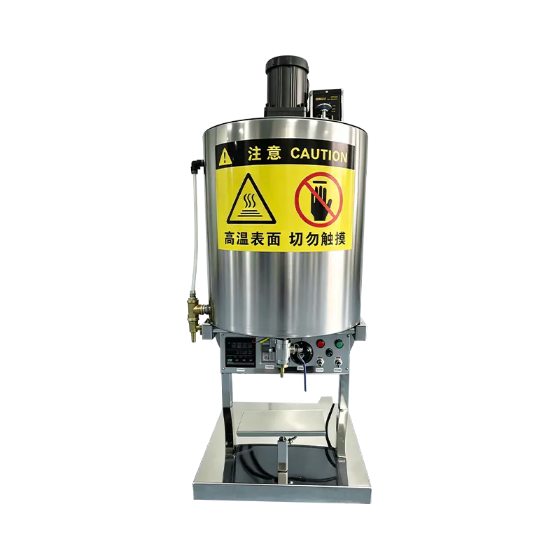 Semi-automatico 30L Lipstick Implens Machina cum Calefactio Stirrer